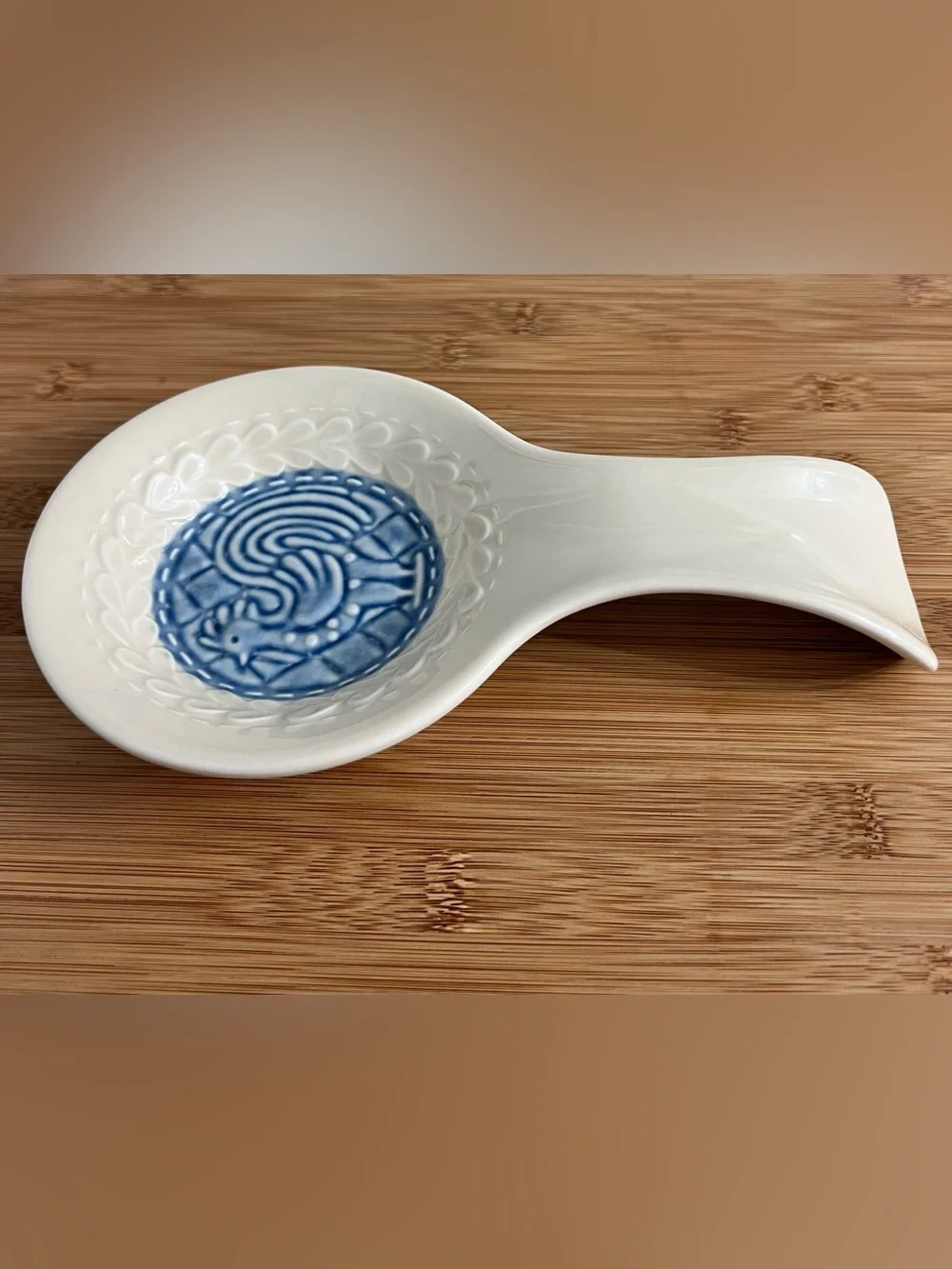 Longaberger Pottery Spoon Rest